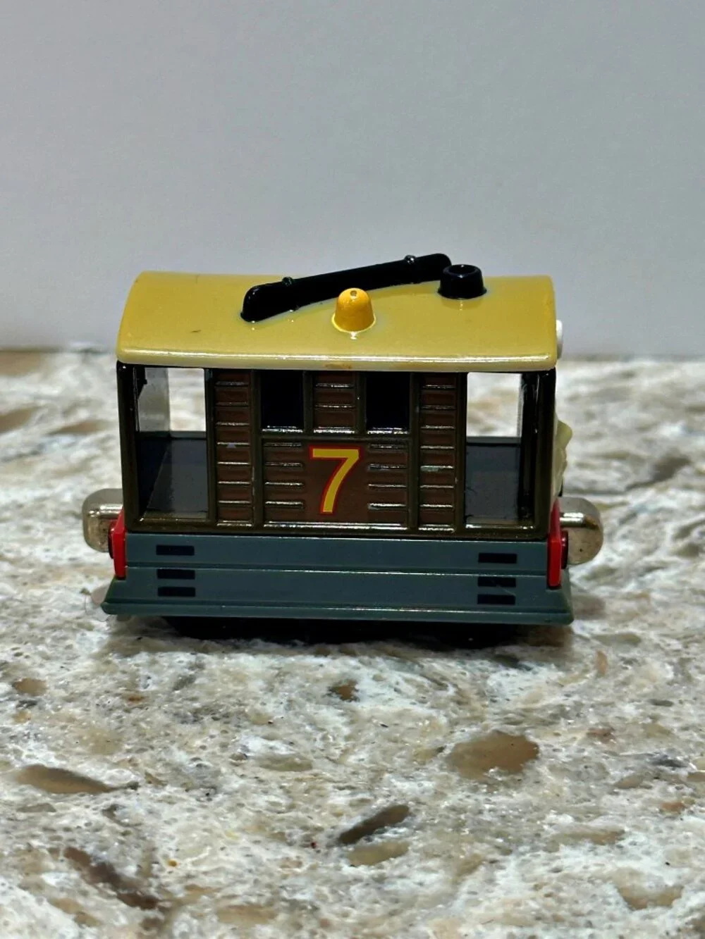 Thomas & Friends Toby the Tram #7 Take Along 2002 Learning Curve Diecast Gullane